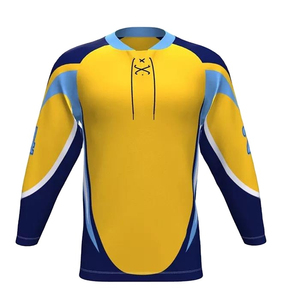 Maillot de hockey sur glace personnalisé avec nom et numéro, impression en gros, fournisseur d'uniformes de hockey sur glace sur mesure, maillot de hockey sur glace - Product Image 1