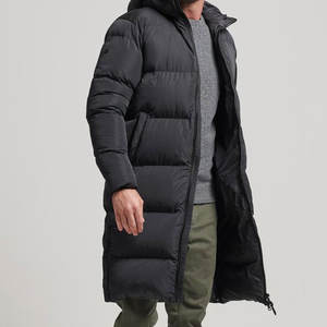 Chaqueta de Plumón para Hombre, Invierno 2026, con Logotipo Personalizado, Elegante, Larga, con Capucha - Product Image 3