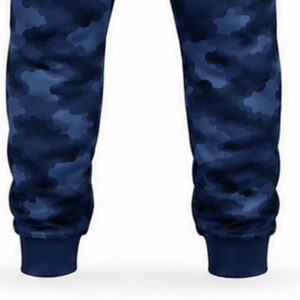Navy Blue Camo <b>Tracksuit</b> Unisex Full Zip Hoodie Jogger Pants Set Custom <b>Camouflage</b> Sportswear Training Casual Athletic Outfit - Product Image 5