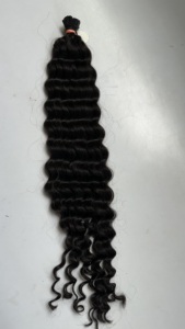 Extensions de cheveux indiens Remy I-Tip à double trame tissée, fixation par clip, 100g, toutes couleurs - Product Image 3