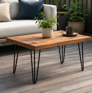 40" Hairpin Table Legs Heavy Duty Furniture Legs 3/8 solid steel 880lbs Industrial <b>Metal</b> Desk Legs Coffee Table DIY EDPTBL022 - Product Image 1