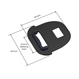 Hebilla de cinturón de seguridad duradera CA03 diseñada para camiones industriales y transportadores mecánicos en entornos hostiles - Product Image 3