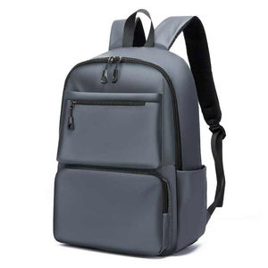 Nueva Mochila Escolar al por Mayor con Logotipo Personalizado, Gran Capacidad, con Puerto USB, para Laptop, con Cierre de Cremallera - Product Image 1