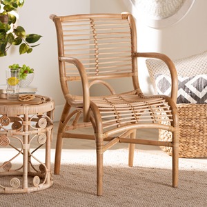 Silla alta de ratán para isla de cocina, fabricante que suministra sillas de comedor de caña natural de primera calidad - Product Image 6