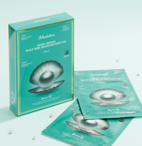 Masque équilibrant JMSOLUTION MARINE LUMINOUS BLACK PEARL PLUS |   (SETP1 1.5ML / STEP2 30ML)*10EA |   Contrôle du sébum et hydratation |   Hyaluro - Product Image 6