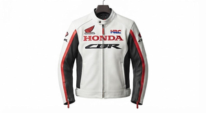 เสื้อแจ็คเก็ตหนังสำหรับขี่รถแบบยูนิเซ็กซ์ Zonda ทนทานและสวมใส่สบาย ตัดเย็บตามขนาดที่กำหนด มาตรฐาน CE - Product Image 1