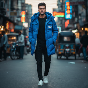 Chaqueta Deportiva Acolchada Personalizada RexFit, Rellena de Plumón, para Hombre y Mujer, con Logotipo Bordado, OEM, ODM - Product Image 3