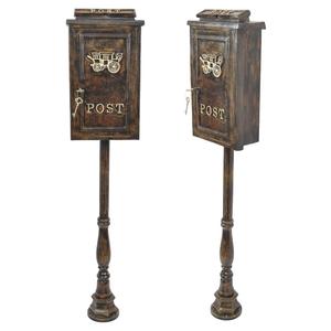 Farmhouse Country Style <b>Post</b> <b>Box</b> With Pillar Stand Outdoor <b>Home</b> Accessories Garden Lawn Decor Antique Letter <b>Box</b> <b>For</b> Sale - Product Image 3