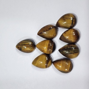 Piedras preciosas sueltas de tigre natural en forma de lágrima de buena calidad, hermoso acabado elegante para la fabricación de joyas - Product Image 5