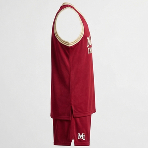 Uniforme de Baloncesto Sublimado Premium, Diseño de Logotipo de Equipo Personalizado, Conjunto de Camiseta y Pantalones Cortos, Competición Profesional de Baloncesto - Product Image 4