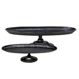 Accesorios para el Hogar, Bandeja Decorativa para Servir Dátiles con Soporte, Bandejas Metálicas para Exhibir Frutas, Decoración para Mesa de Fiesta - Product Image 2