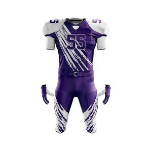 Ropa Deportiva de diseño personalizado, conjunto de uniforme de fútbol americano transpirable con nombre de equipo de fútbol americano, secado rápido - Product Image 2