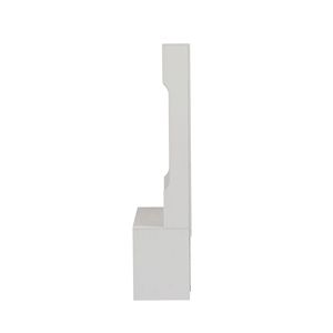 WB002 Appendiabiti da Parete Bianco: Elegante Soluzione di Stoccaggio a Muro - Product Image 2