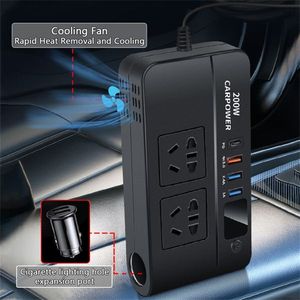 Multi-Bulb Car Inverter Socket 12V to 220V Multifunctional Power Converter - Product Image 6