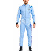 Combinaison de Karting Imperméable Premium pour Pilotes Professionnels – Coupe Confortable, Tissu Léger en Polyester/Nylon, Longue Durée de Vie