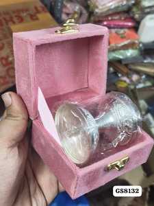 ตะเกียงดียาทำมือรักษ์โลกจากไจปุร์ ขนาด 3 นิ้ว ทำจากเงินเยอรมัน พร้อมกล่องของขวัญพรีเมียม สำหรับงานแต่งงาน พูจา งานเฉลิมฉลอง และของขวัญวันขอบคุณพระเจ้า - Product Image 2
