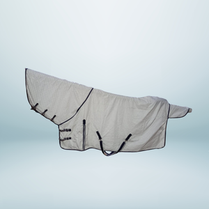 Combinaison de tapis de cheval en polycoton de meilleure qualité 260-280 GSM avec reliure rose élégante - Product Image 2