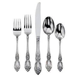 Ensemble de couverts en acier inoxydable, ensemble de couverts classiques pour la salle à manger, fourchette, couteau, cuillère en métal, manche en os, vaisselle artisanale de haute qualité - Product Image 2