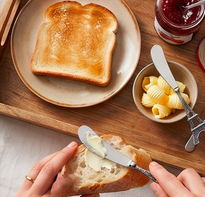 Eiffel Tower <b>Cheese</b> <b>Knife</b> <b>Set</b> Stainless Steel Durable Sharp Elegant Flatware <b>Set</b> Ideal For Kitchen Dining Use And Restaurant Use - Product Image 6