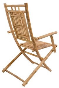 Chaise pliante en bambou, chaise de patio extérieure, chaise en bambou naturel, chaise de jardin légère pour hôtel de villégiature, vente en gros Kingcraftviet - Product Image 4