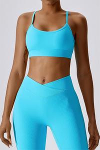 Best Selling Women’s High Impact Sports <b>Bra</b> – Quick Dry Shockproof XL Fitness Yoga <b>Bra</b> with Wide Shoulder <b>Straps</b> - Product Image 5