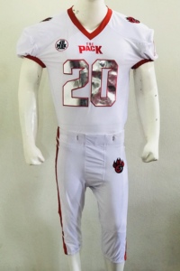 Uniformes de Fútbol Americano con Diseño Moderno, Personalizados con Impresión Digital, Transpirables, 100% Poliéster, Conjuntos para Equipos - Product Image 2