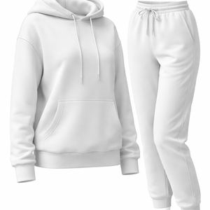 Conjunto de Sudadera y Pantalones Deportivos Premium para Mujer al por Mayor - Proveedor OEM Personalizado y Fabricante Directo de Fábrica - Product Image 3