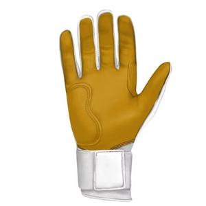 Nouveaux gants de frappeur de baseball pour première base, à doigts entiers, pour droitier, avec logo personnalisé, unisexe, en cuir, pour softball, vente en gros, respirants - Product Image 5