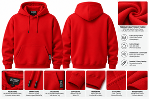 Sudadera con Capucha Personalizada de Felpa Gruesa, Estilo Oversize, Unisex, para Hombre y Mujer, Fabricante y Proveedor de Ropa - Product Image 5