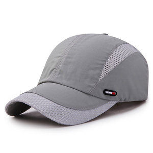 Gorras de béisbol de malla de 6 paneles de secado rápido 2025 para viaje con protección solar - Product Image 2