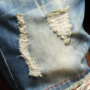 Nuevos Pantalones Cortos de Mezclilla para Hombre, Diseño Único, Estilo Urbano, Alta Calidad, Jeans Cortos para Hombre - Product Image 3