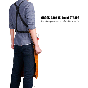 Heavy Duty Mechanic <b>Apron</b> With Pockets Industrial Workwear High Quality Wholesale ODM Factory 2026 - Product Image 6