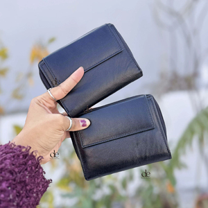 Nouveau Portefeuille Court en Cuir Véritable Premium Anti-RFID Grande Capacité Pleine Fleur Fin pour Cartes et Billets - Product Image 1