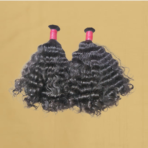 Lots de Cheveux Humains Bruts 100% Vierge Indiens Remy Lisses Jerry 10-32 Pouces Double Trame Faite à la Machine Toutes Couleurs Permanente Logo Personnalisé OEM - Product Image 3