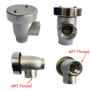 VAB0035 Coupe-vapeur anti-siphon en laiton 1/2 po pour salle de bain/cuisine, installation à visser, garantie 1 an - Product Image 6