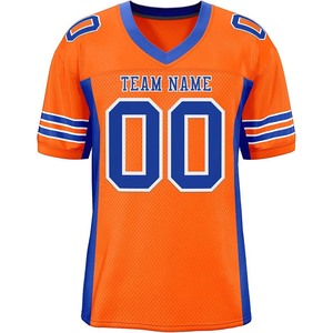 Camiseta de Fútbol Americano al por Mayor, Malla de Poliéster, Sublimación Personalizada, OEM, Marca Privada, Color Personalizado, Proveedor, Secado Rápido - Product Image 5