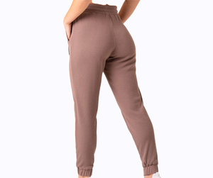 กางเกงผู้หญิงสั่งทำยอดนิยม OEM คุณภาพสูง ผ้าแคนวาส ระบายอากาศ แห้งเร็ว เหมาะสำหรับออกกำลังกาย รับผลิตตามแบบ - Product Image 2