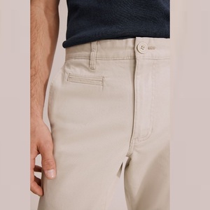 Pantalones Deportivos de Pana Personalizados para Hombre, Cierre con Cordón, Cintura Media, Teñidos, 100% Algodón, Impermeables, Transpirables, Estilo Casual - Product Image 2