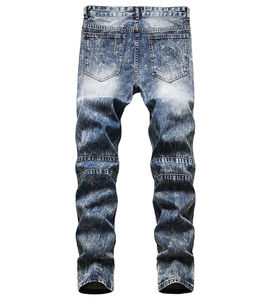 กางเกงยีนส์ทรงตรงผู้ชายยอดนิยม ไซส์ใหญ่ สวมใส่สบาย เนื้อผ้านุ่ม ระบายอากาศดี แฟชั่นฤดูร้อน - Product Image 2