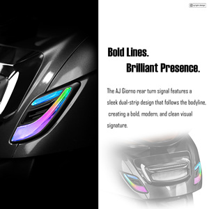 ไฟเลี้ยวหน้า Giorno+ 125 LED ควบคุมผ่านแอพ AJ บลูทูธ RGB Devil Eye Alis แบบเสียบใช้งานได้ทันที PnP ไฟส่องสว่างประสิทธิภาพสูง - Product Image 3