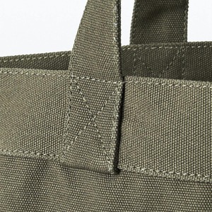 Bolsa de Mano de Lona Lavable Hecha a Mano en Fábrica, Personalizada con Cuero, para Hombre/Mujer, para Compras - Product Image 5