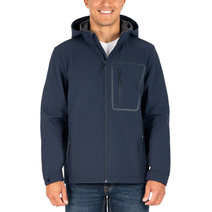 Veste softshell homme entièrement personnalisée, manches longues, hiver, qualité supérieure, sur mesure, en vente en ligne - Product Image 4