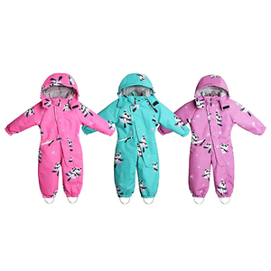OEM ODM Winter Ski Suit Children <b>Overalls</b> Ski Jumpsuit for Kids Outdoor <b>Waterproof</b> Baby Snow Ski Suits - Product Image 1