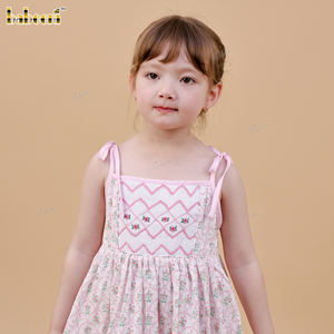 Robe de jardin pastel pour enfants DR4524 ODM - 100% coton écologique - Product Image 1