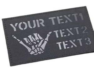 Parches de tela cortados a láser con forma personalizada, opciones de termoadhesión y costura disponibles, parche de cuero cortado a láser - Product Image 3