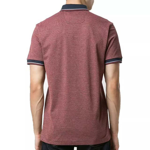 Camisetas Polo de Golf Blancas y Negras Lisas de Algodón y Poliéster para Hombre, Servicio OEM, Ropa de Golf con Logotipo Bordado e Impreso - Product Image 4