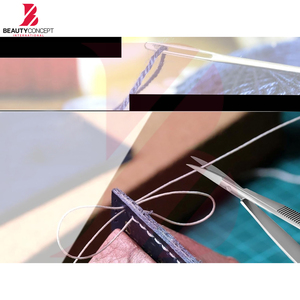 Ciseaux à ressort 4,25 pouces en acier inoxydable antidérapants durables pour cuticules, lames courbées, ciseaux de beauté à ressort - Product Image 4