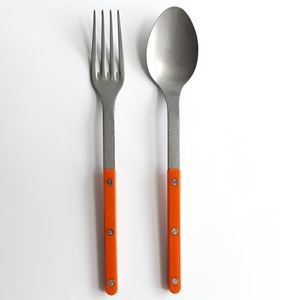 Ensemble de couverts en métal avec manche en résine, ensemble de couverts pour mariage, hôtel, couteau à dîner, fourchette, couverts en acier inoxydable - Product Image 1