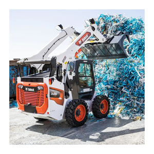 Used Bobcat S450 skid steer loader for sale durable construction machine for contractors rental and site work - Product Image 3