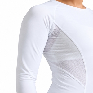 Chemise de compression à manches longues pour femmes, confort premium, coupe ajustée, tissu extensible doux, séchage rapide, style actif, mouvement flexible, qualité supérieure - Product Image 5